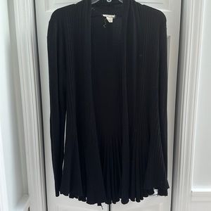Black size medium large cardigan